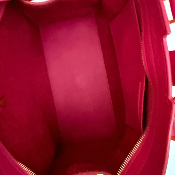 Yves Saint Laurent Fuchsia Satchel - Picture 6 of 8